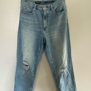 Banana Republic High Rise Straight Jeans / Size 31